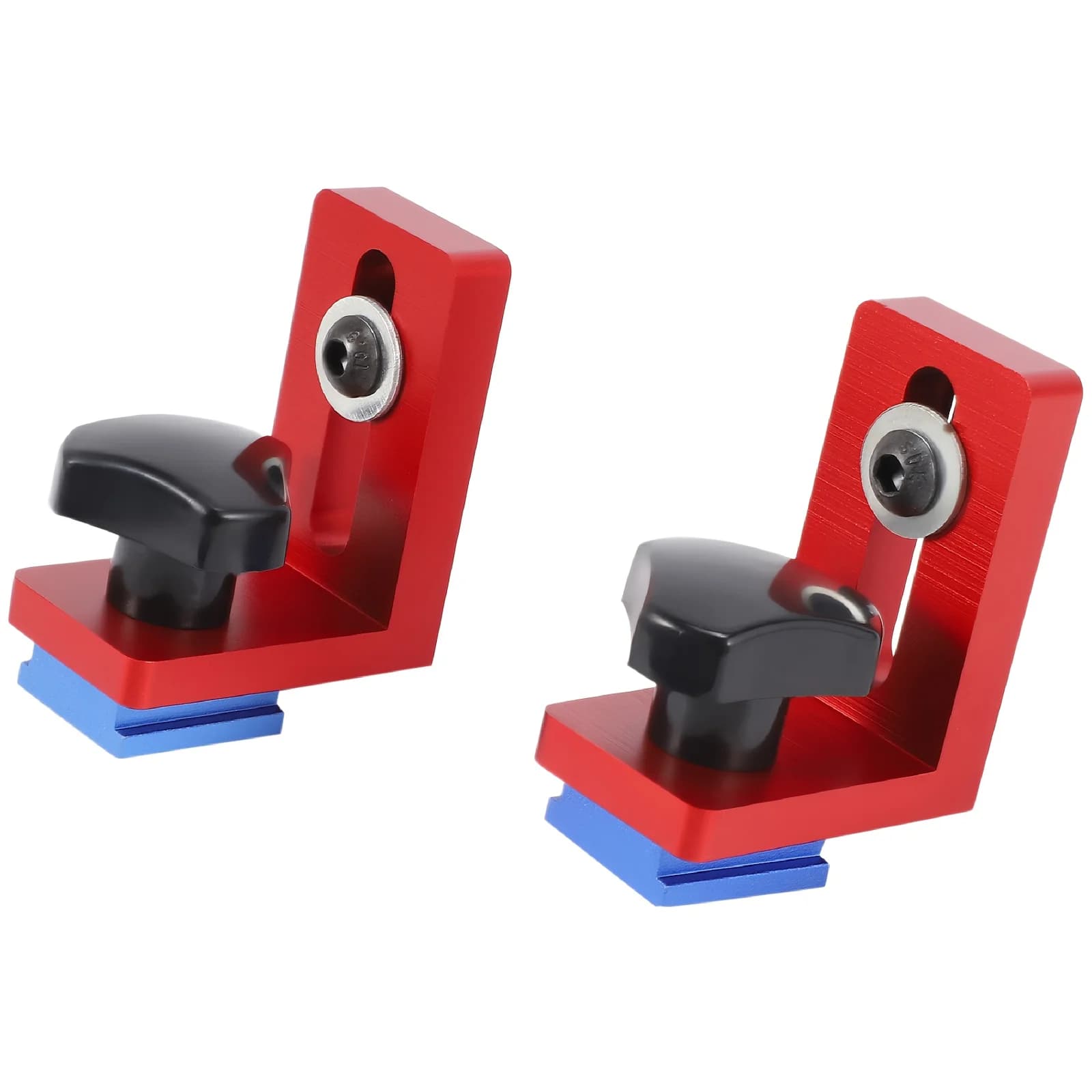 Set de 2 topes fijos para guía de inglete ranura T tipo 30