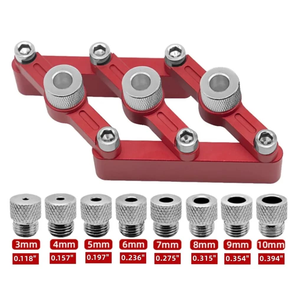 Guía Auto-centrante para Espigas con Casquillos de 3-10mm