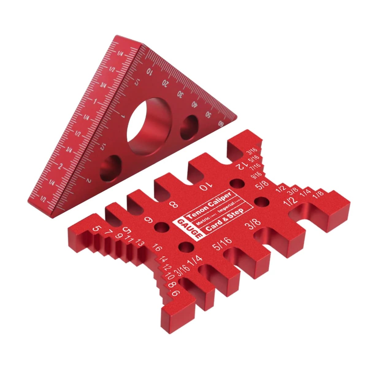 Kit de Plantilla para Cola de milano y Escuadra Triangular de Aluminio