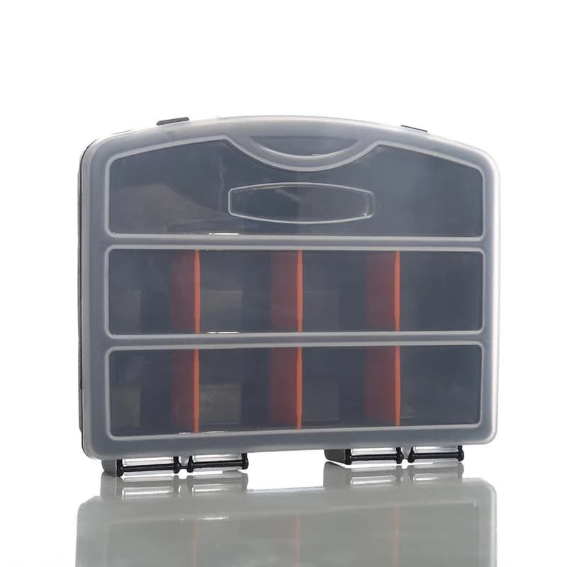 Caja estanca de almacenamiento multi-compartimentos 19x15x4cm