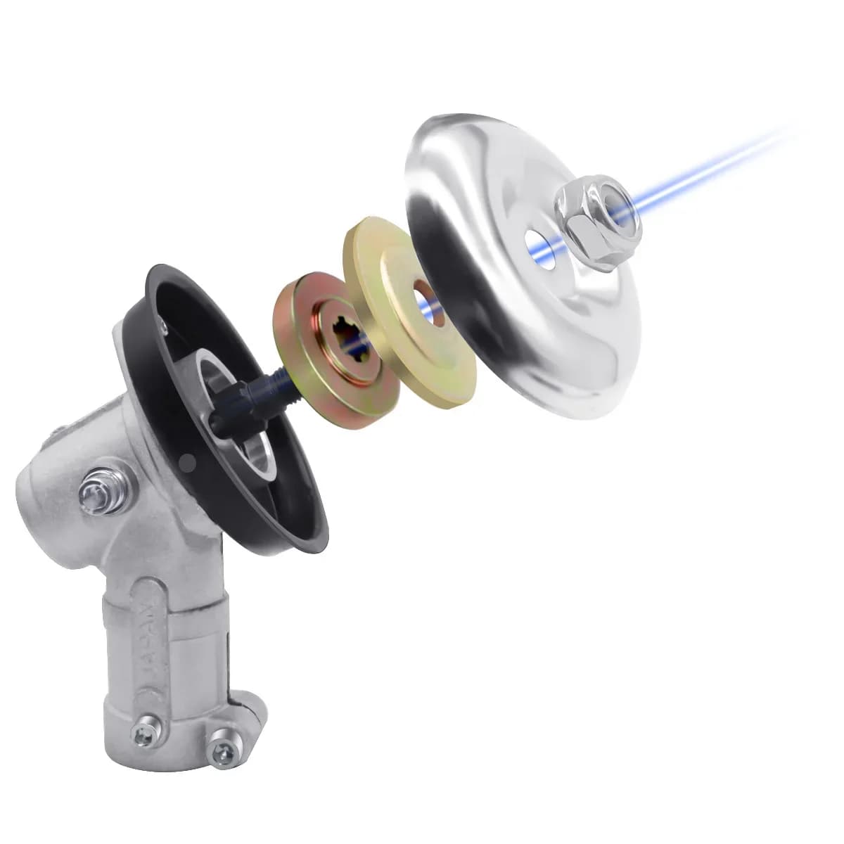 Cabezal de reemplazo para caja de cambios de desbrozadora 26mm/28mm