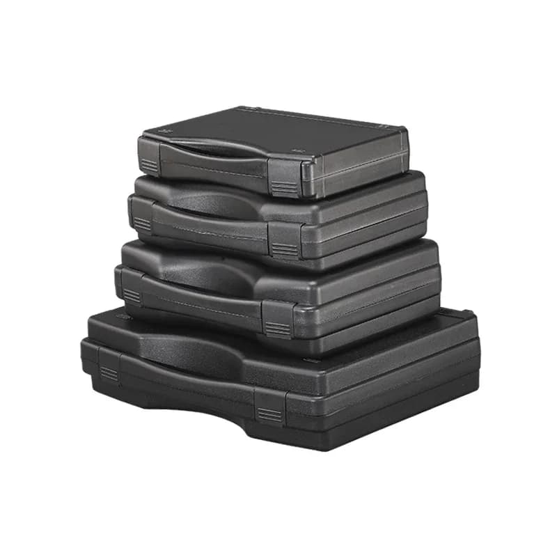 Caja de herramientas portátil de plástico reforzado