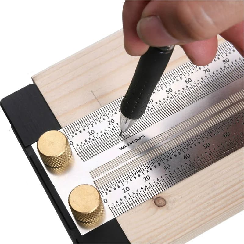 Gauge de Marcado y Escala de Perforación de Precisión en Acero Inoxidable