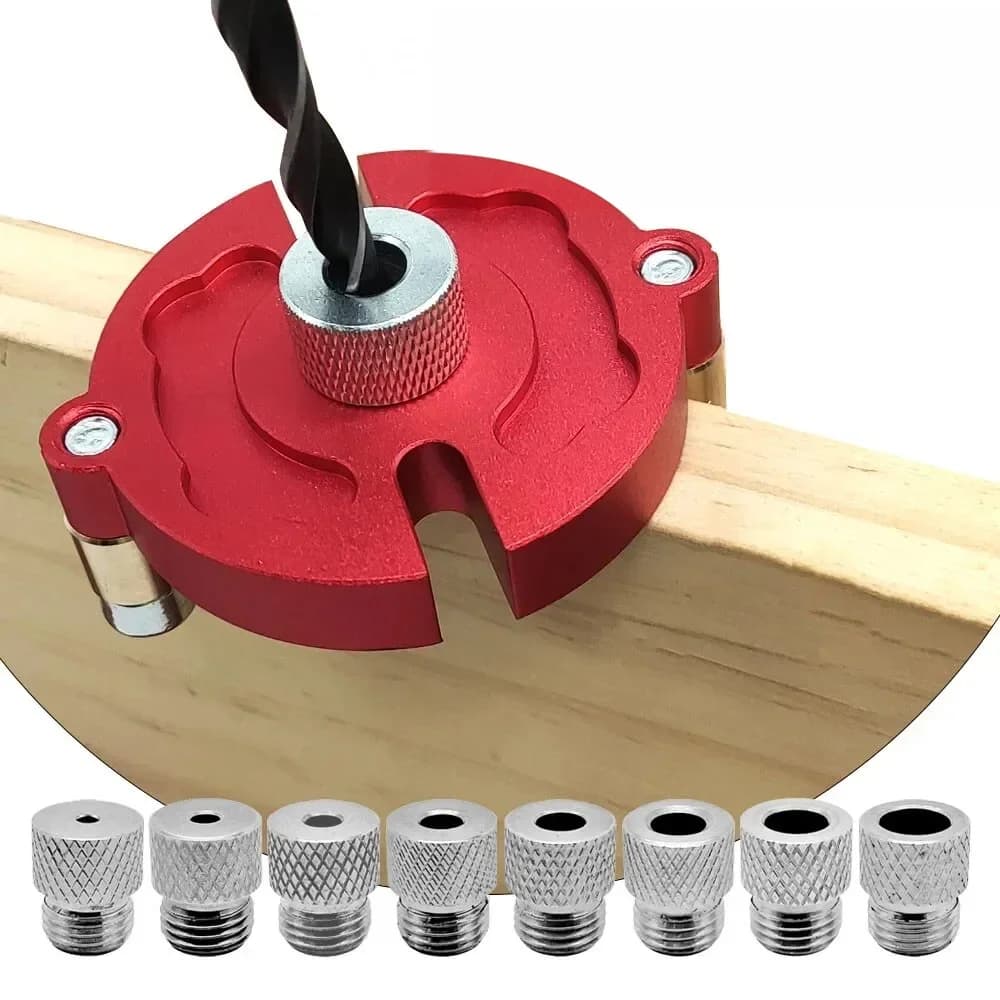 Kit de guía para espigas autocentrante con casquillos metálicos