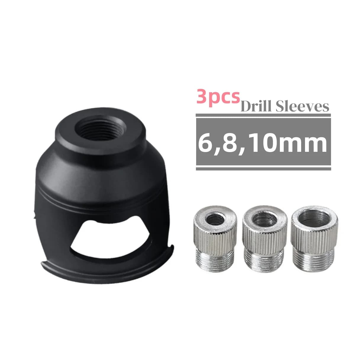 Kit de guía para taladro vertical y espigas, 2-10mm