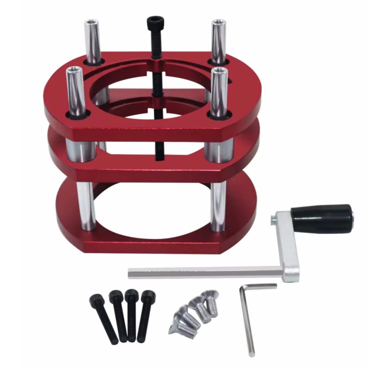 Kit de Elevación para Placa de Inserción de Mesa Fresadora, Aluminio, 65mm