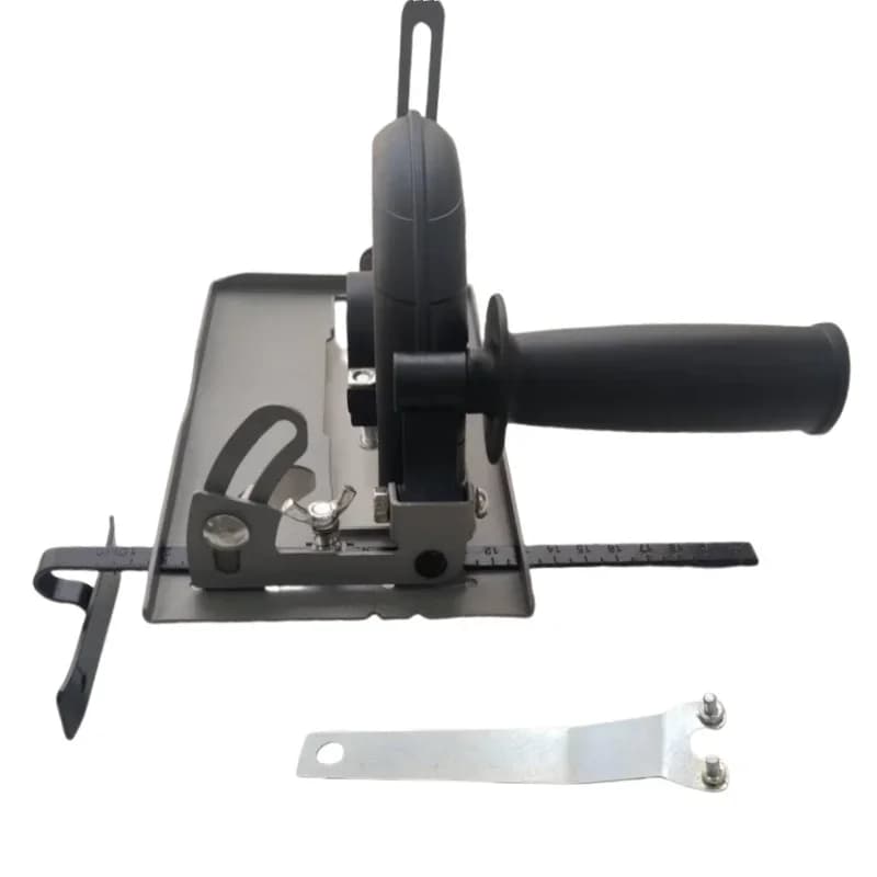 Base de corte para amoladora angular con soporte de 45 grados
