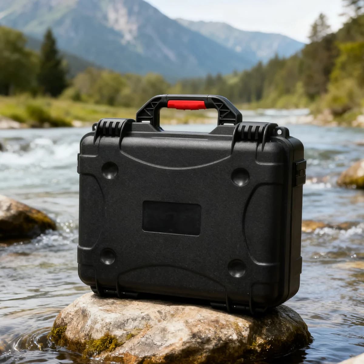 Estuche rígido portátil para herramientas, a prueba de golpes y agua, con espuma