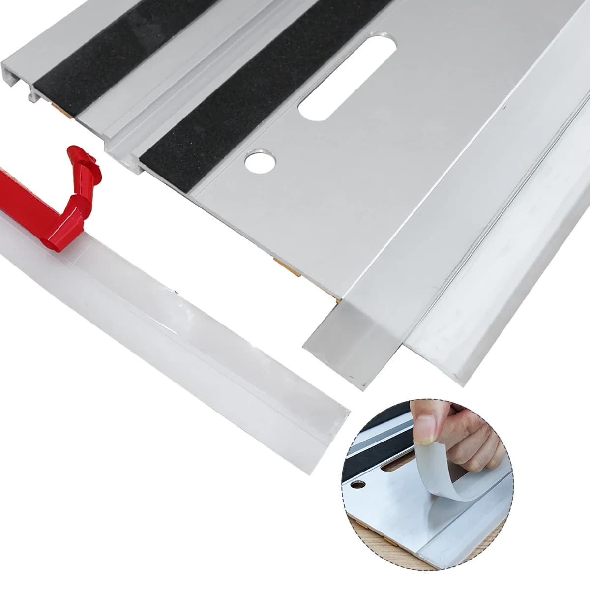 Tira de protección antidesgarro para sierra de mesa, grosor 2.5mm