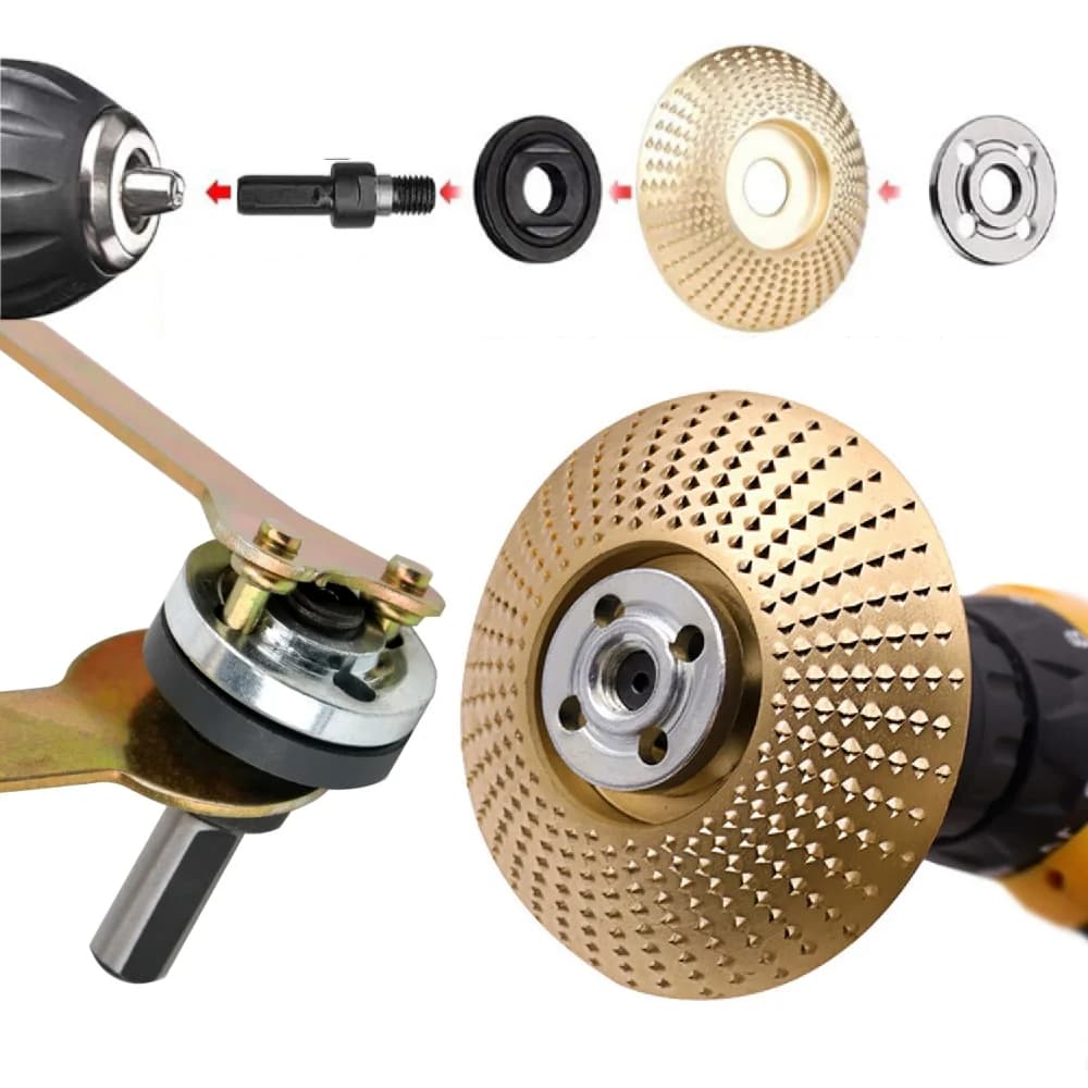 Adaptador de varilla de conexión taladro 10mm a amoladora angular