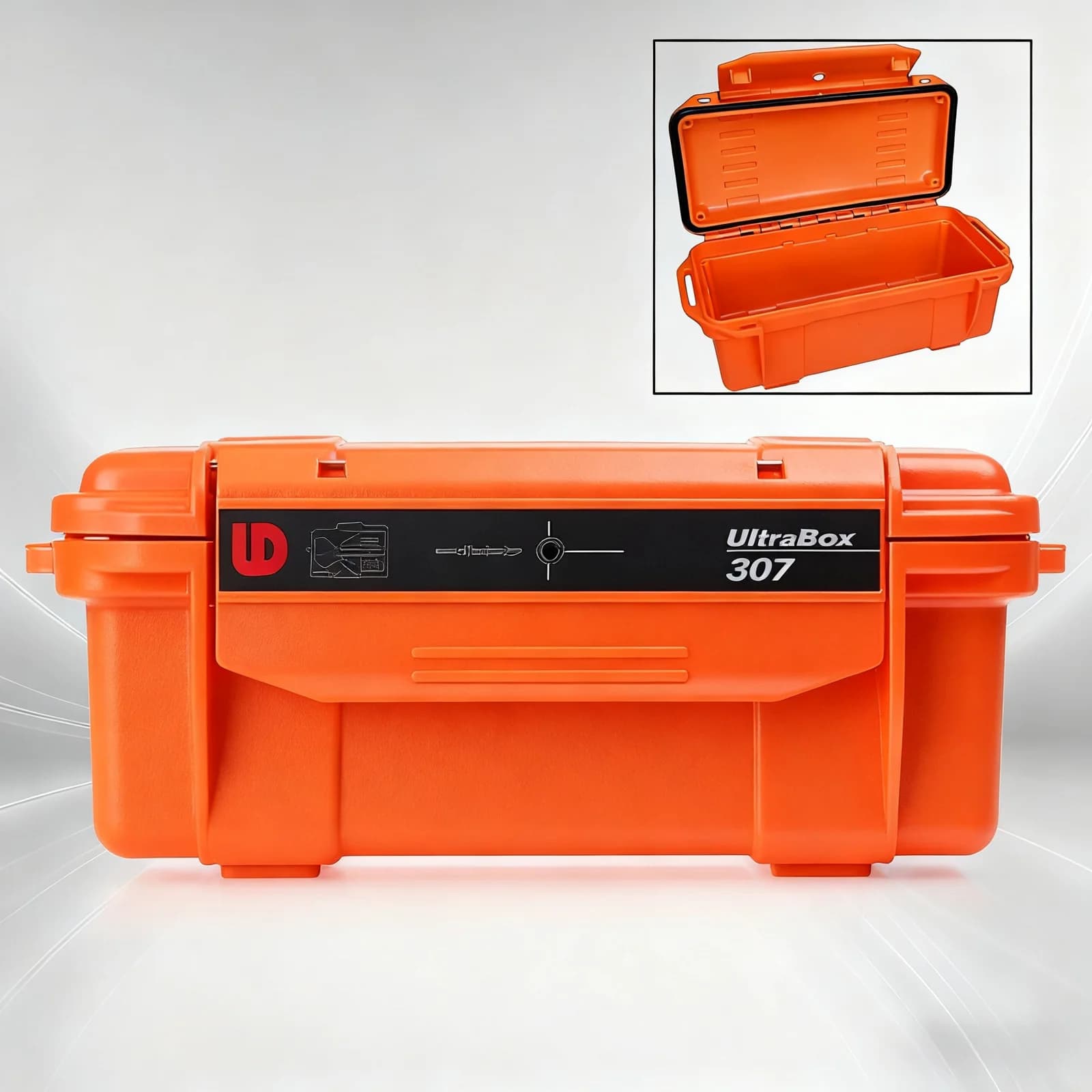 Caja de almacenamiento impermeable y resistente a golpes para supervivencia al aire libre