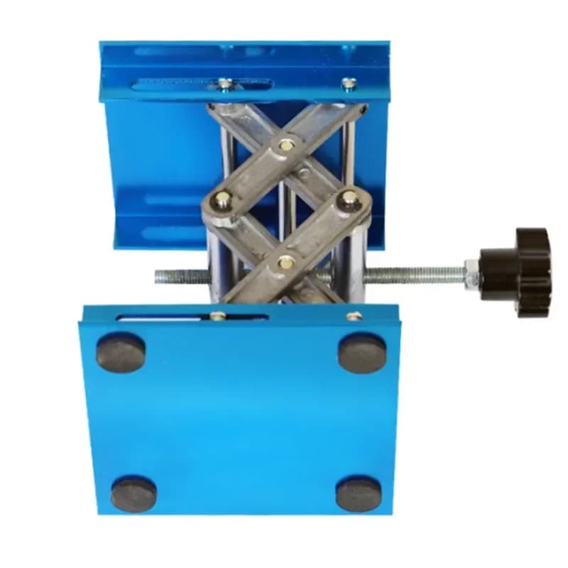 Soporte elevador ajustable de aluminio para fresadora