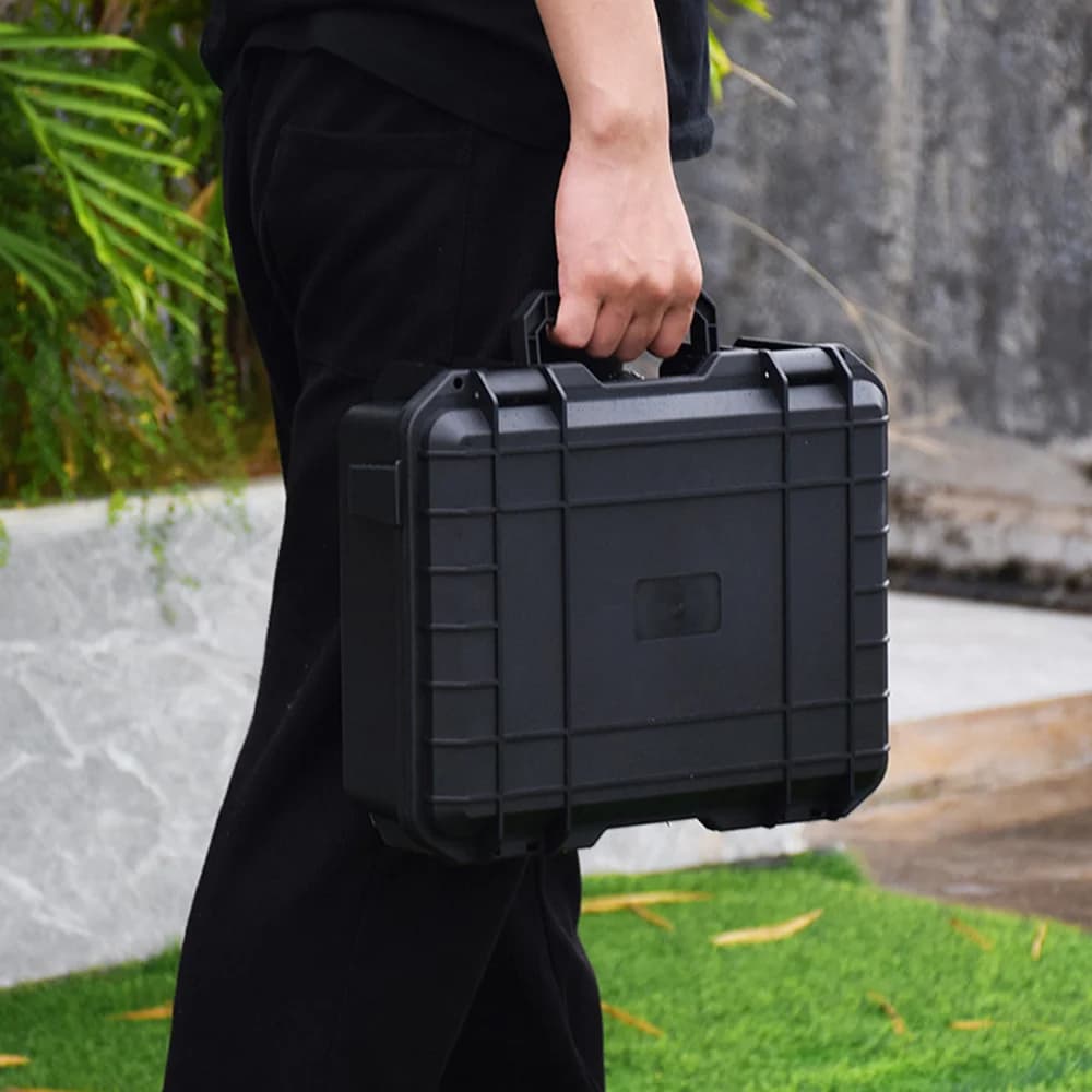 Estuche rígido impermeable con espuma precortada
