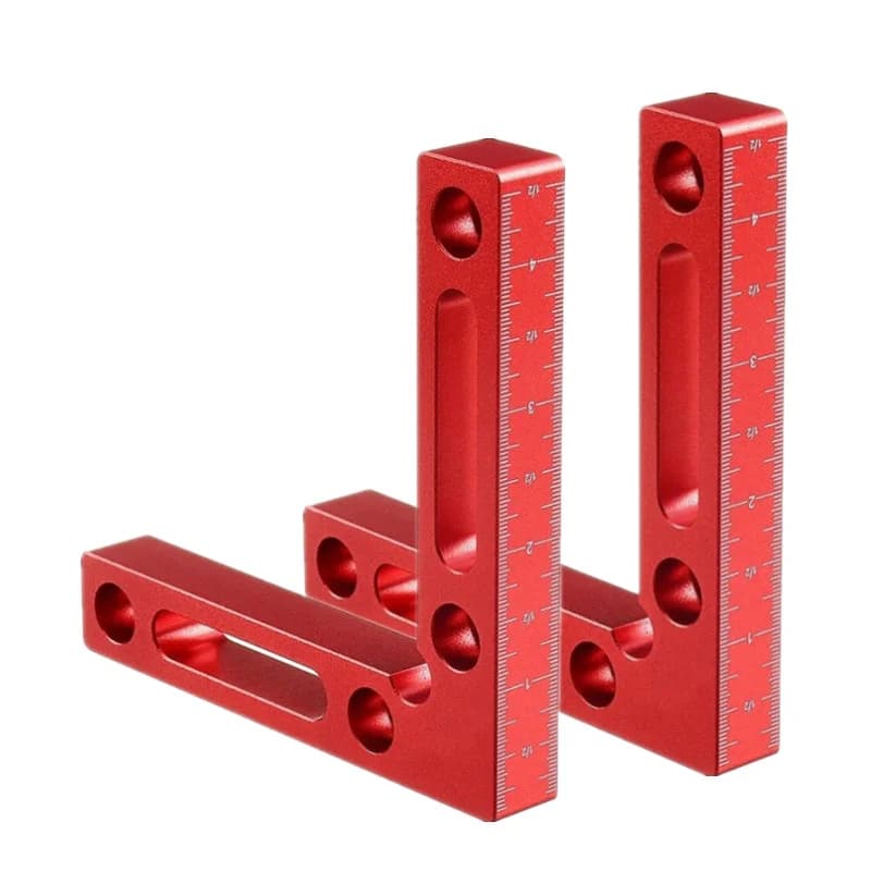 Escuadra de Posicionamiento a 90 Grados de Aluminio (2 pzs)
