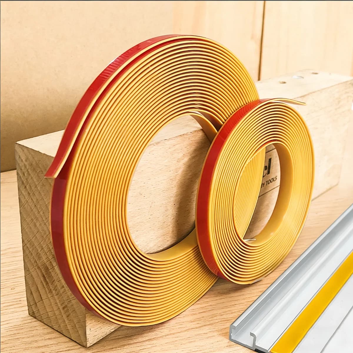 Tira Protectora Antivirutas Transparente de 10mm, Rollo de 4/8m