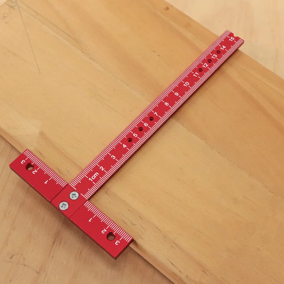 Regla T de aleación de aluminio para dibujo técnico