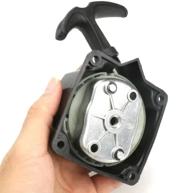 Arrancador retráctil de 80 mm para cortacéspedes