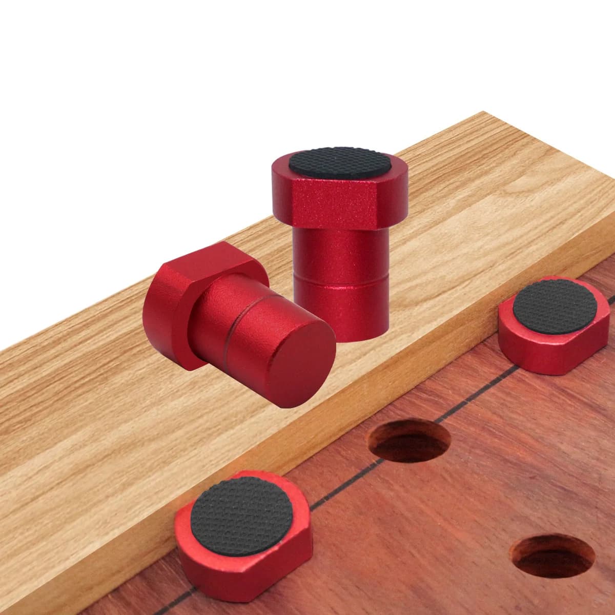 Topes de banco y T-Track de aluminio