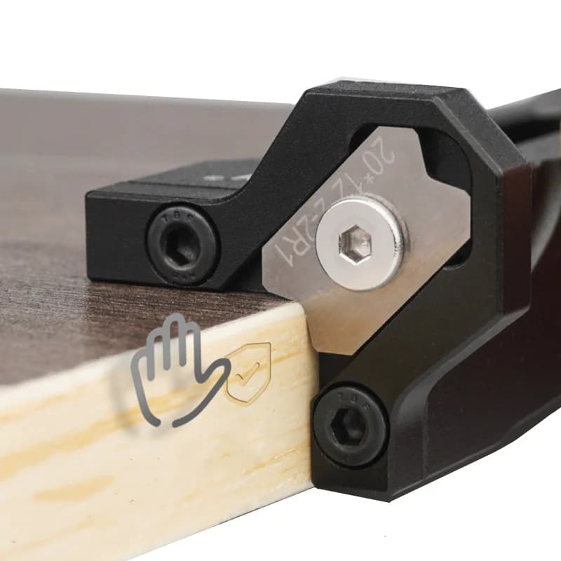 Cepillo de bisel manual para madera y recortador de bordes