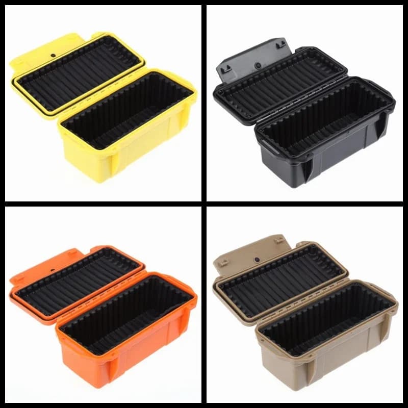 Caja de almacenamiento impermeable y resistente a golpes para supervivencia al aire libre