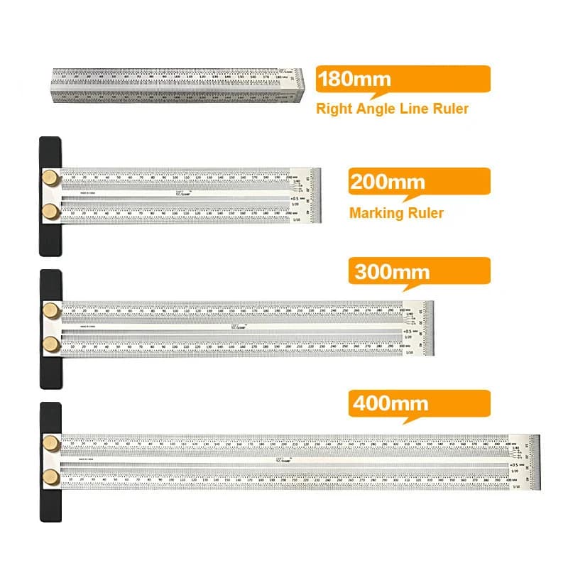 Gauge de Marcado y Escala de Perforación de Precisión en Acero Inoxidable
