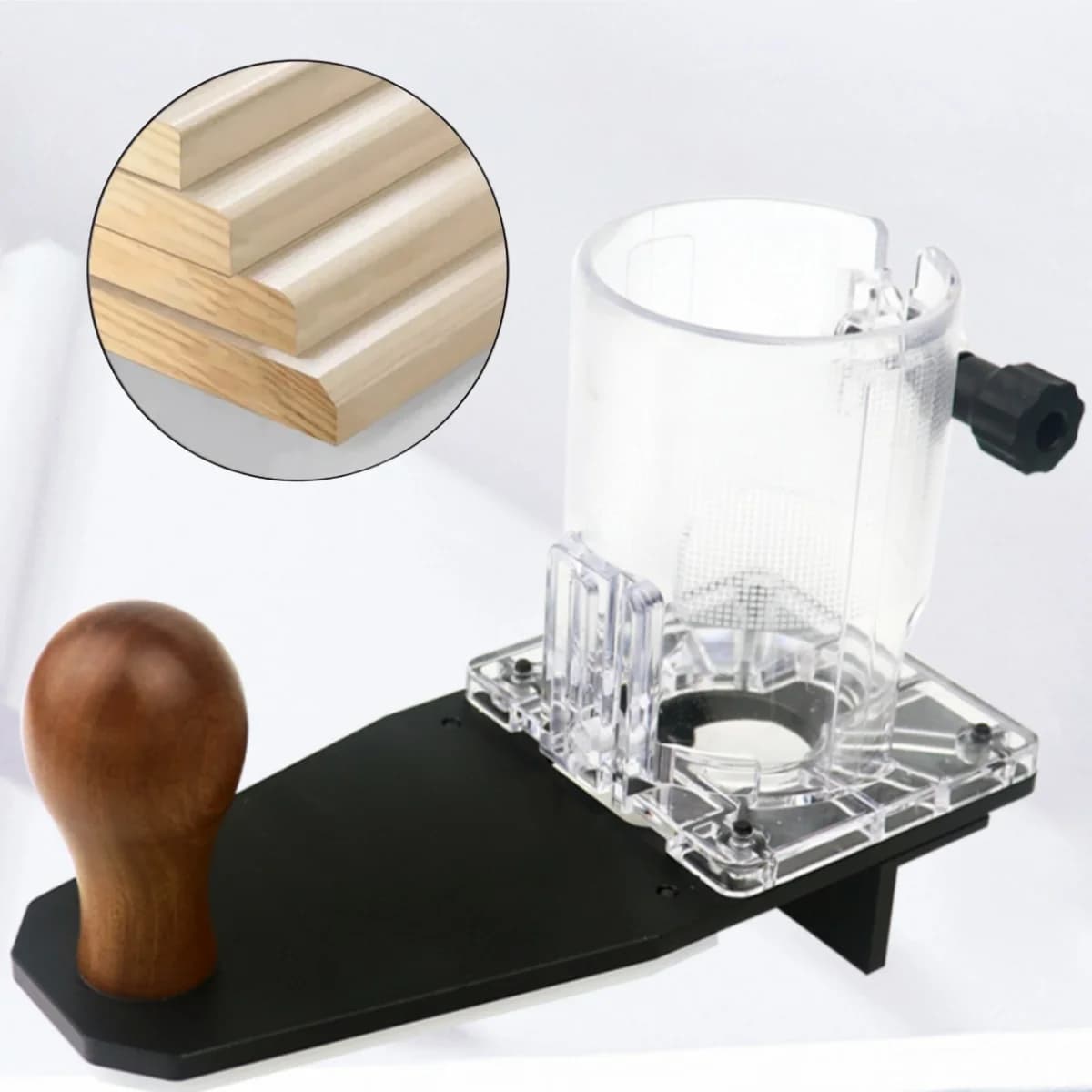 Kit de inmersión con base transparente de precisión para fresadora
