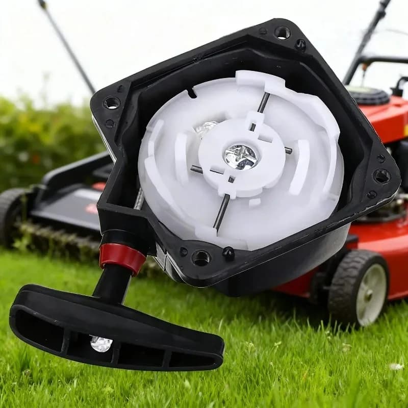 Arrancador retráctil de 80 mm para cortacéspedes
