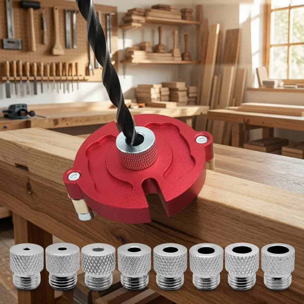 Kit de plantilla autocalibrante para espigas de madera 3-10mm