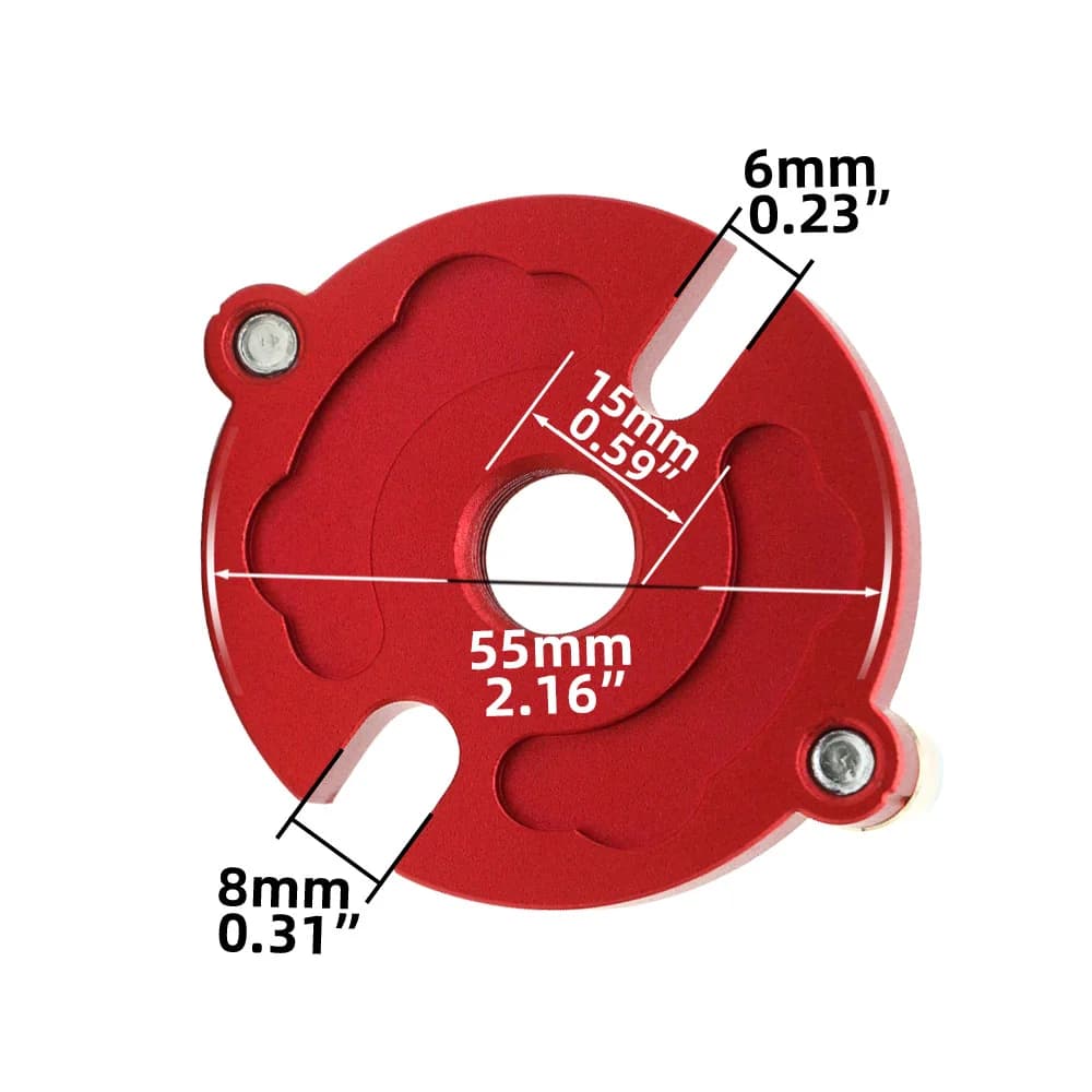 Kit de plantilla autocalibrante para espigas de madera 3-10mm